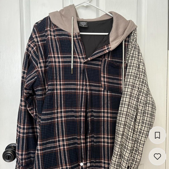 Vintage Two toned wind breaker flannel/ size XL/ men’s - Picture 1 of 2